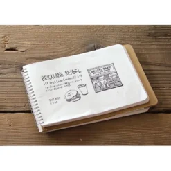 Spiral Ring Notebook B6 MD White