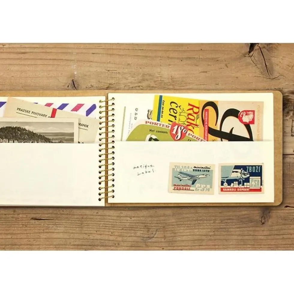 Spiral Ring Notebook B6 Paper Pocket