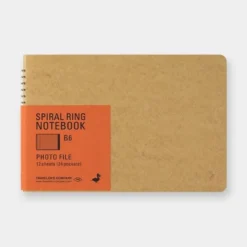 Spiral Ring Notebook B6 Photo File