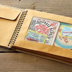 Spiral Ring Notebook B6 Window Envelope