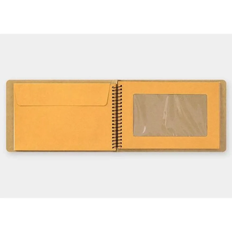 Spiral Ring Notebook B6 Window Envelope