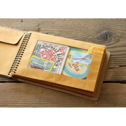 Spiral Ring Notebook B6 Window Envelope