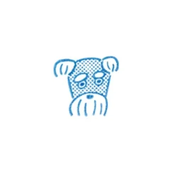 Stamp KORI JIRUSHI Small Schnauzer