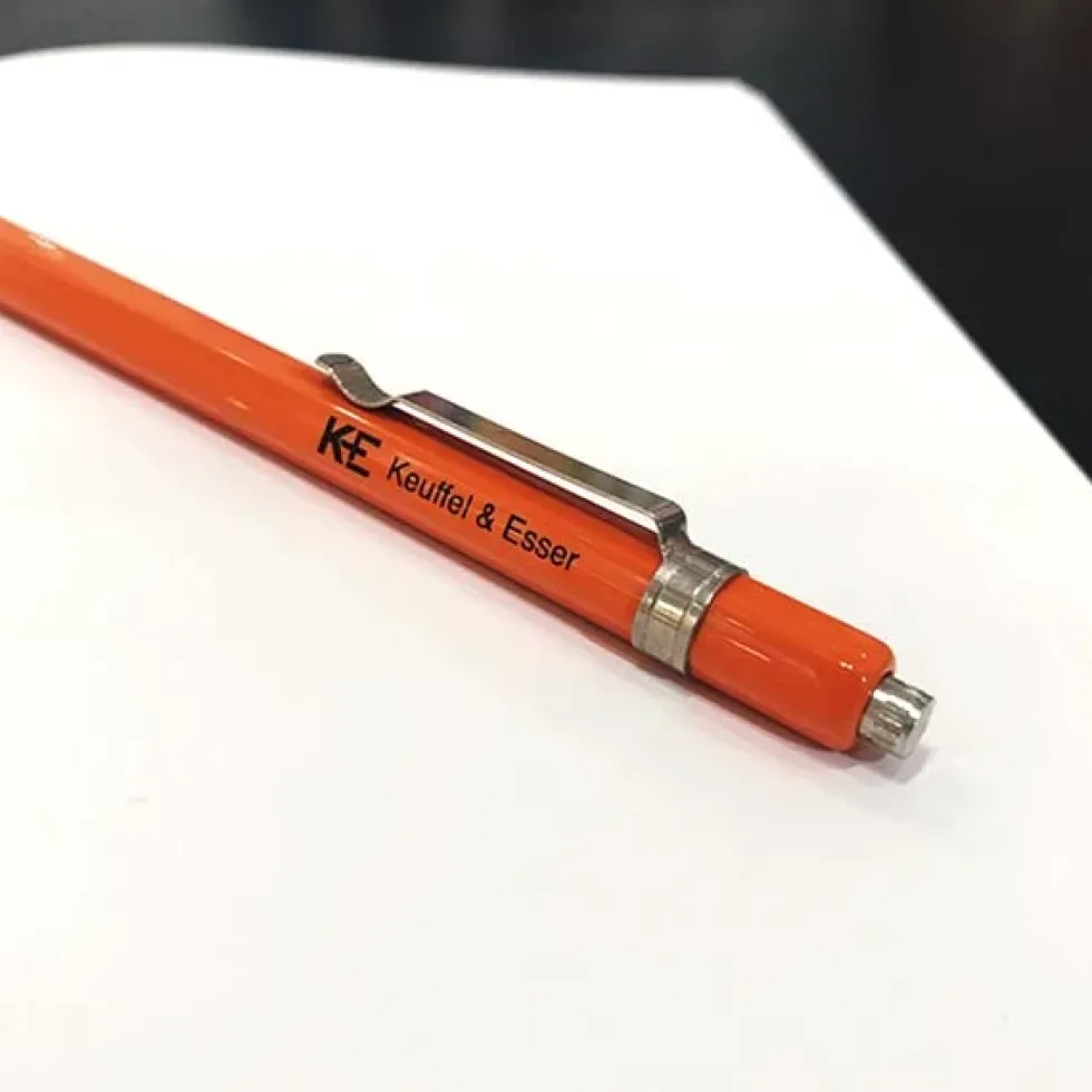 Steel Mechanical Pencil 2mm Orange