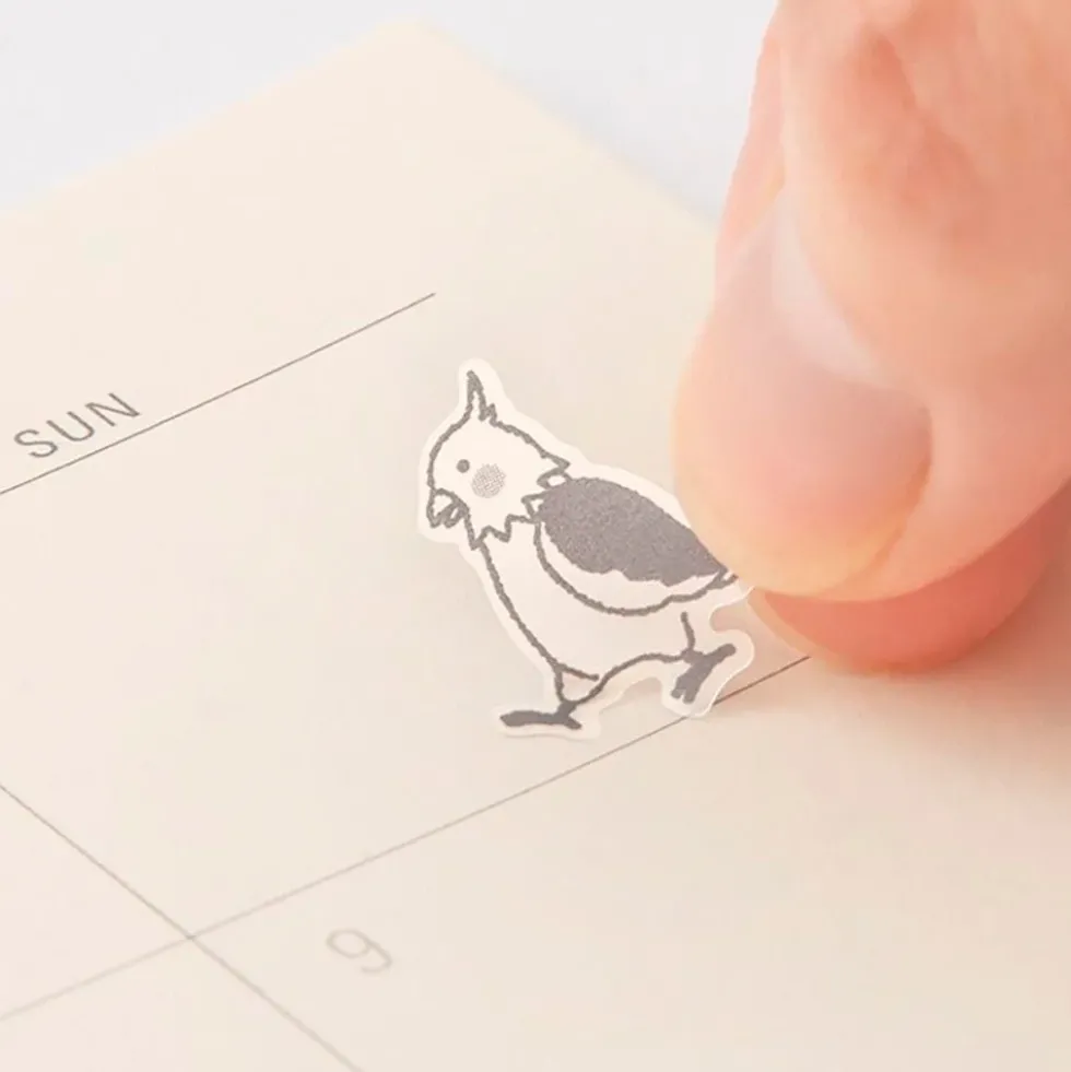 Sticker 2593 Chat Birds