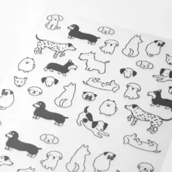 Sticker 2592 Chat Dogs