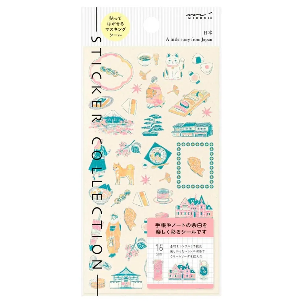 Stickers 2719 Japanese Motifs