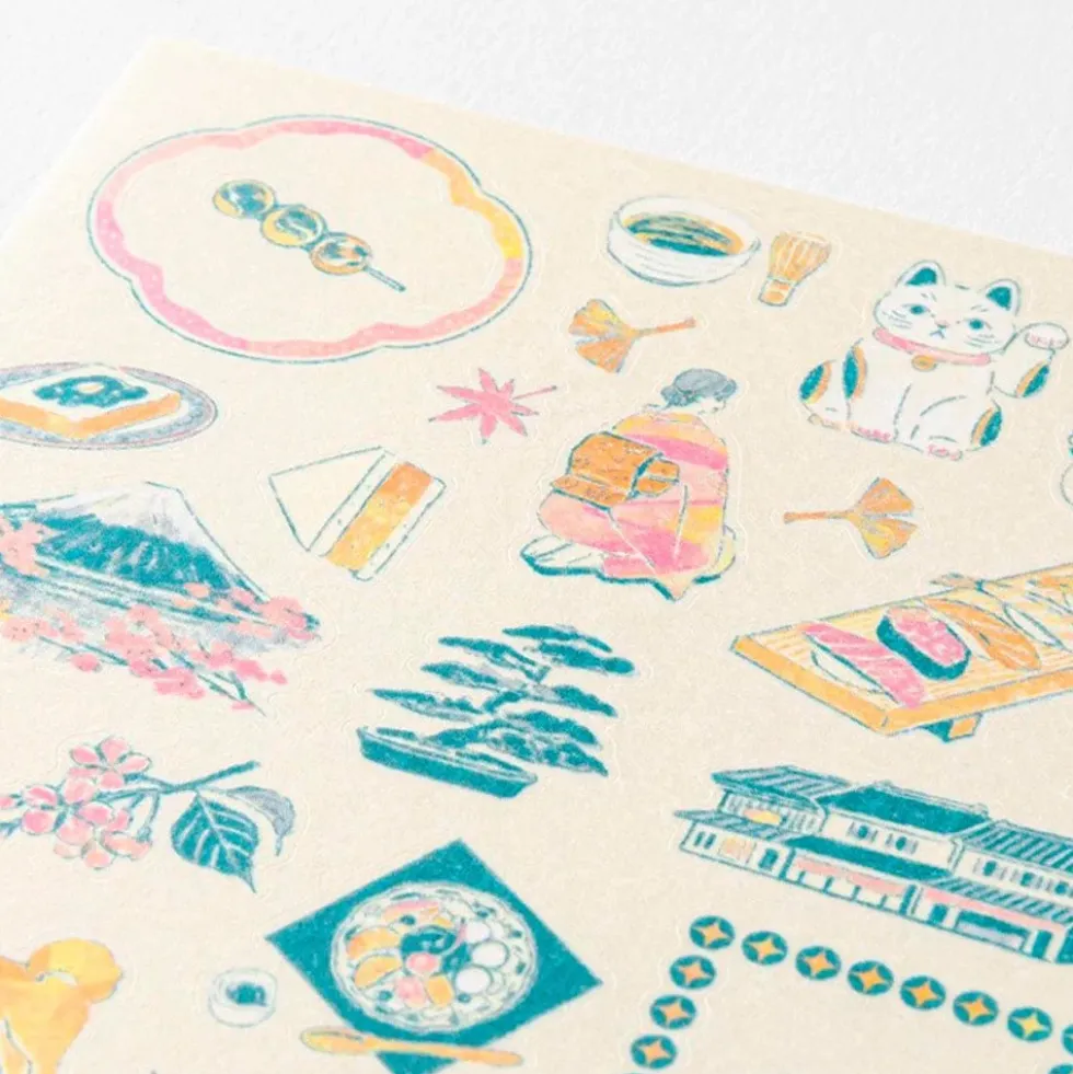 Stickers 2719 Japanese Motifs