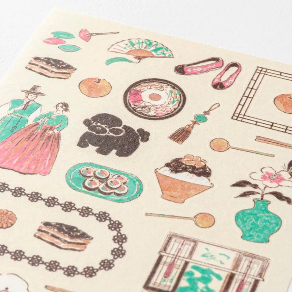 Stickers 2716 Korean Motifs