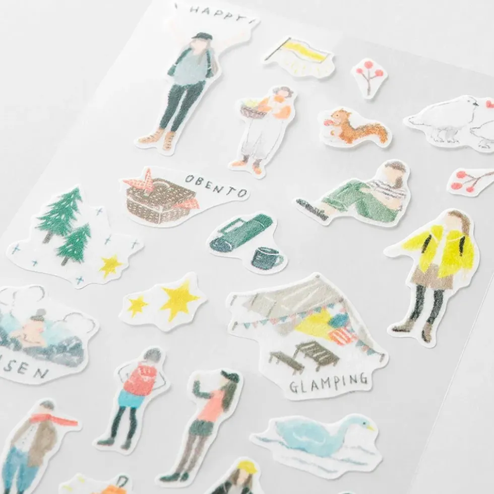 Stickers 2638 Two Sheets Going Out