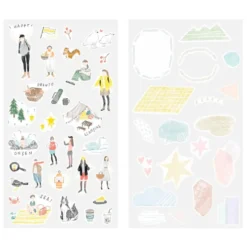 Stickers 2638 Two Sheets Going Out
