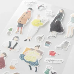 Sticker 2637 Two Sheets Fashion