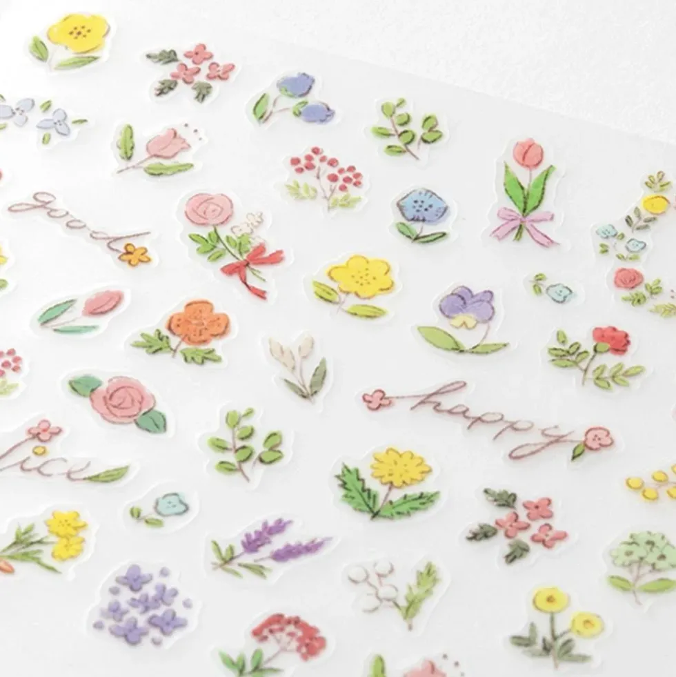Sticker 2682 Wild Flowers