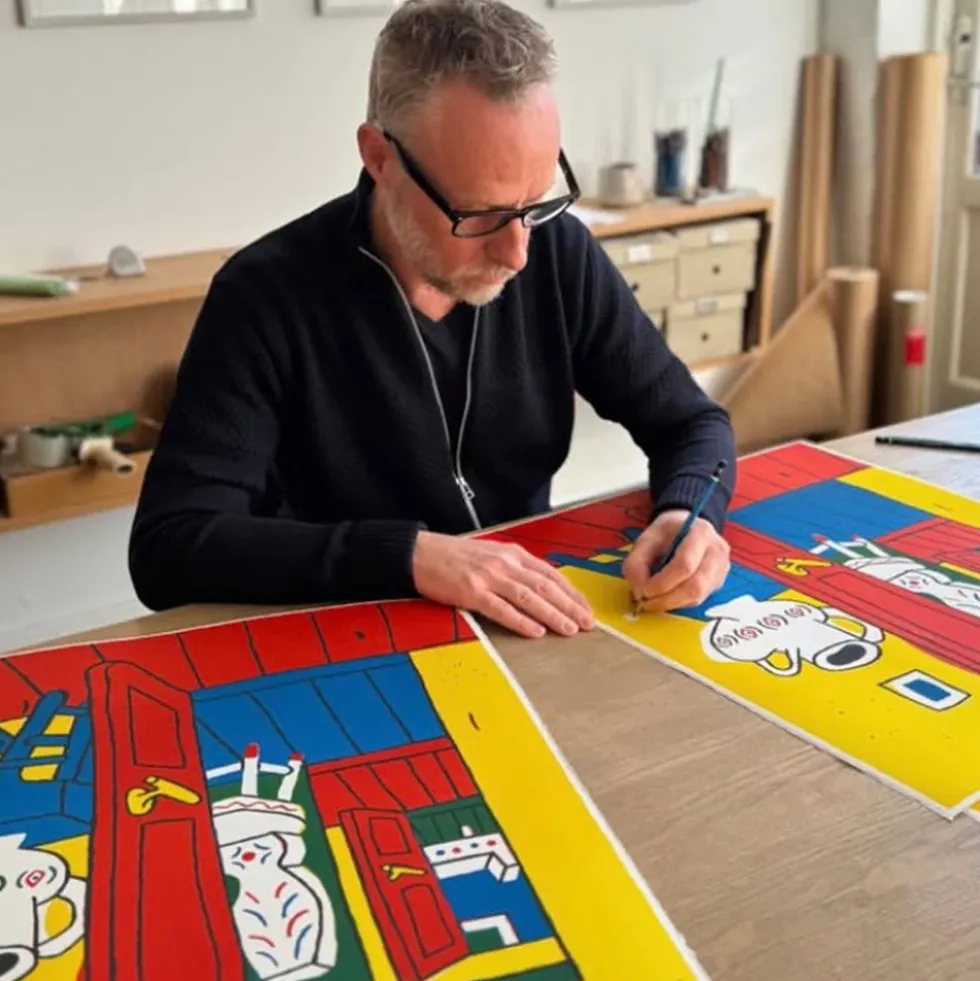 Strandgade 2025 Lithographic Print