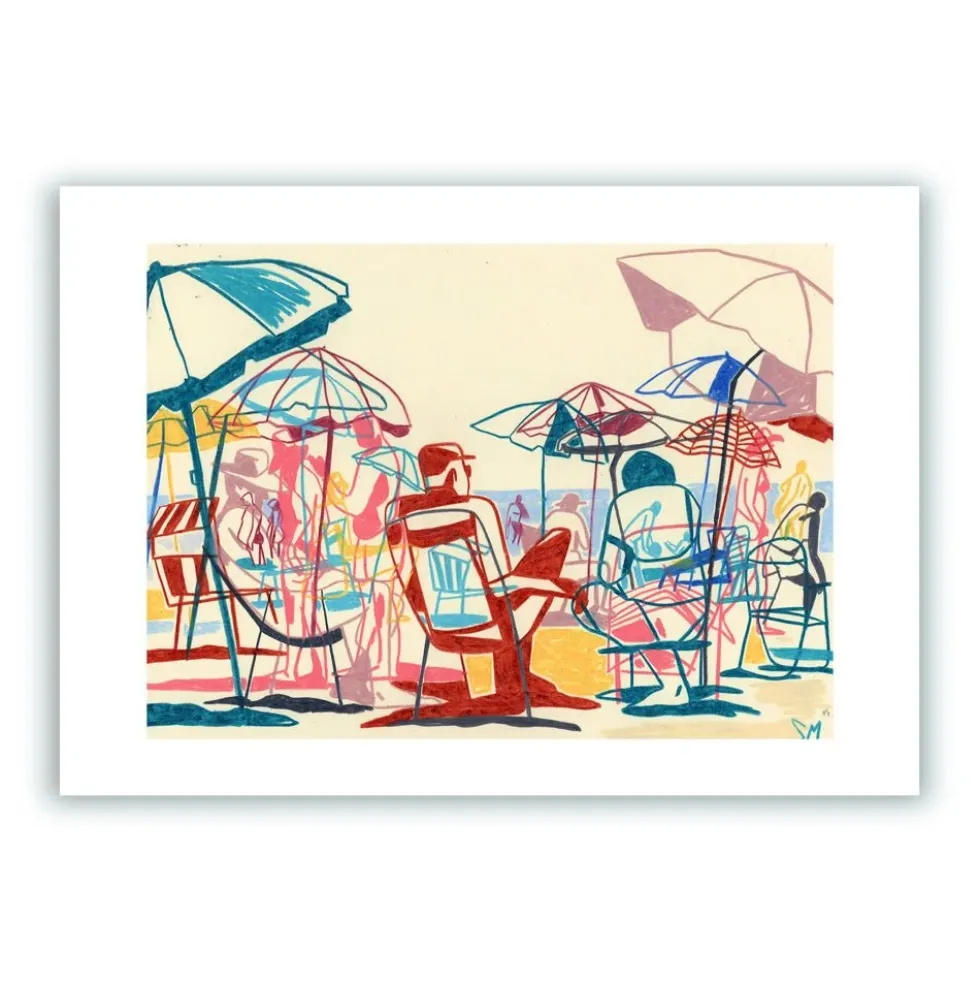 Summer Chapos Giclée Print