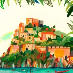 Summer in Eloie Island Giclée Print