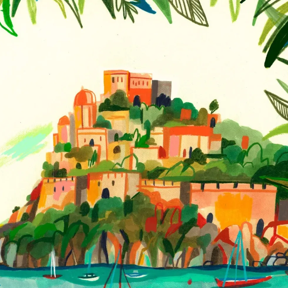 Summer in Eloie Island Giclée Print