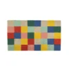 Summer Squares Multicolor Doormat