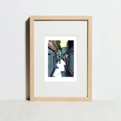 Sunshine Alley Giclée Print A5