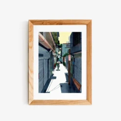 Sunshine Alley Giclée Print A5