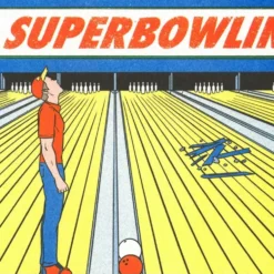 Super Bowling Risograph A3