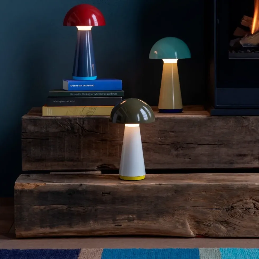Table Lamp Bob Red