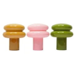 Table Lamp Incesante Double Ring Rose