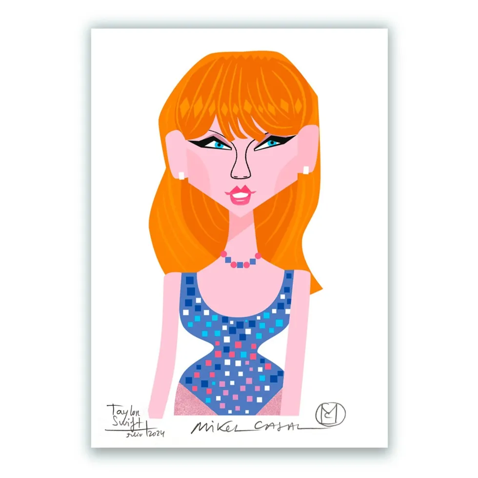 Taylor Swift Fine Art Paper Print