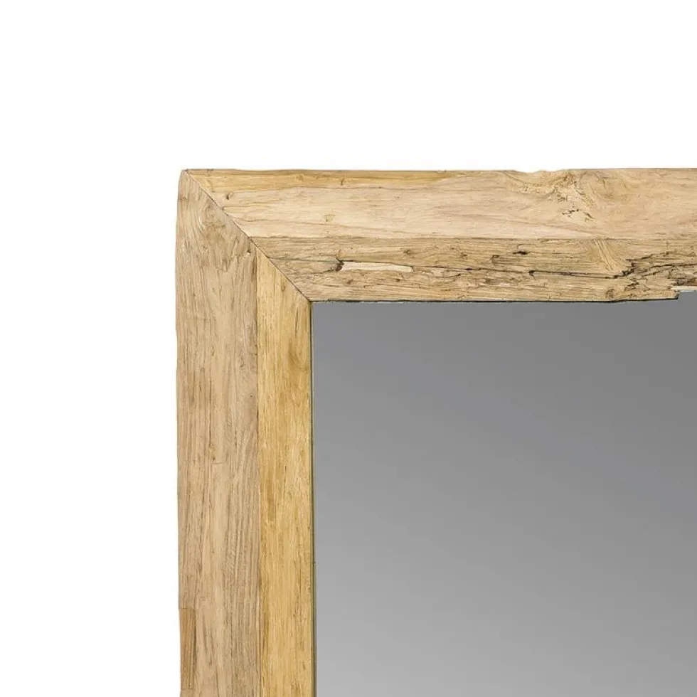 Teak Mirror 160 x 100 x 3 cm