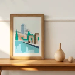 Templo de Debod Giclée Print