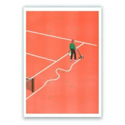 Tennis Risograph