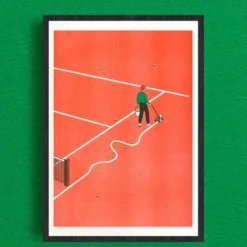 Tennis Risograph