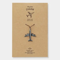TF Charm Metal Airplane