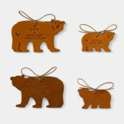 TF Leather Tag Bear