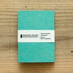 TF Refill Kraft Turquoise - Passport Size