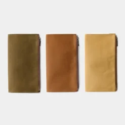 TF Regular Cotton Zipper Case Olive - Regular Size