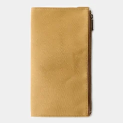 TF Regular Cotton Zipper Case Beige - Regular Size
