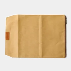 TF Regular Cotton Zipper Case Beige - Regular Size
