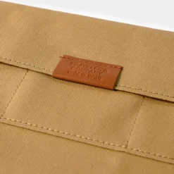 TF Regular Cotton Zipper Case Beige - Regular Size