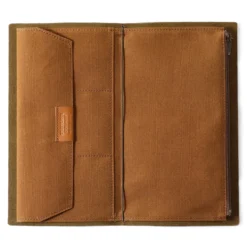 TF Regular Cotton Zipper Case Brown - Regular Size