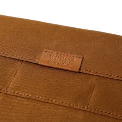 TF Regular Cotton Zipper Case Brown - Regular Size