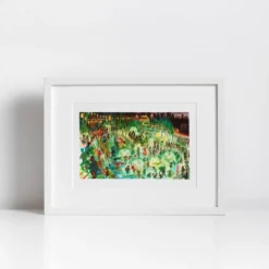 The City Pool Giclée Print