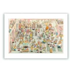 The Gym Giclée Print A3