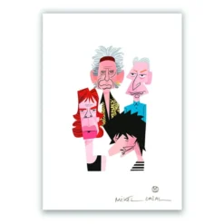 The Rolling Stones Fine Art Print