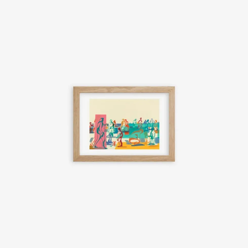 The Shore Of The Beach Giclée Print