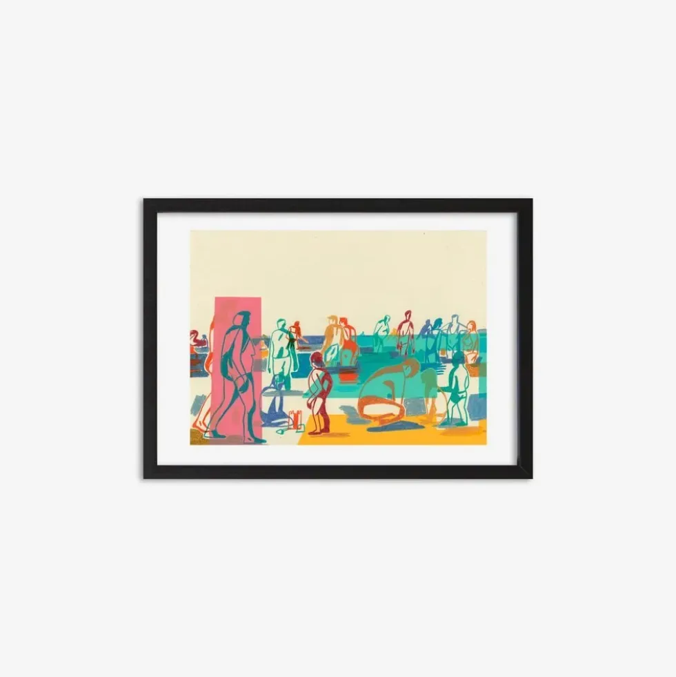 The Shore Of The Beach Giclée Print