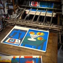 The Square Man 2025 Lithographic Print