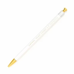 Timber Brass Pencil White