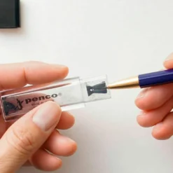 Timber Brass Pencil White