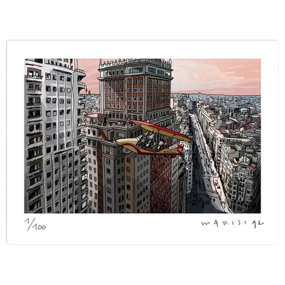 Torre España Fine Art Paper Print